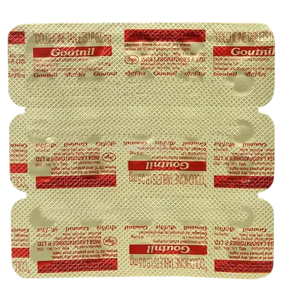 goutnil 0.5mg tablet 10's
